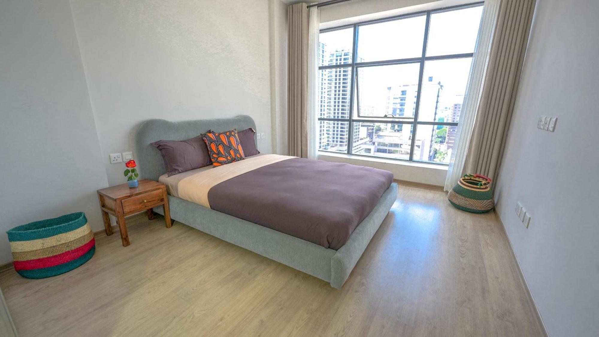 Elite One Bedroom Apartment,Swimming Pool, Gym, Workspace ,Wonderiss Homes Close Proximity To Gtc, Jw Mariott And Kempinski Найроби Экстерьер фото