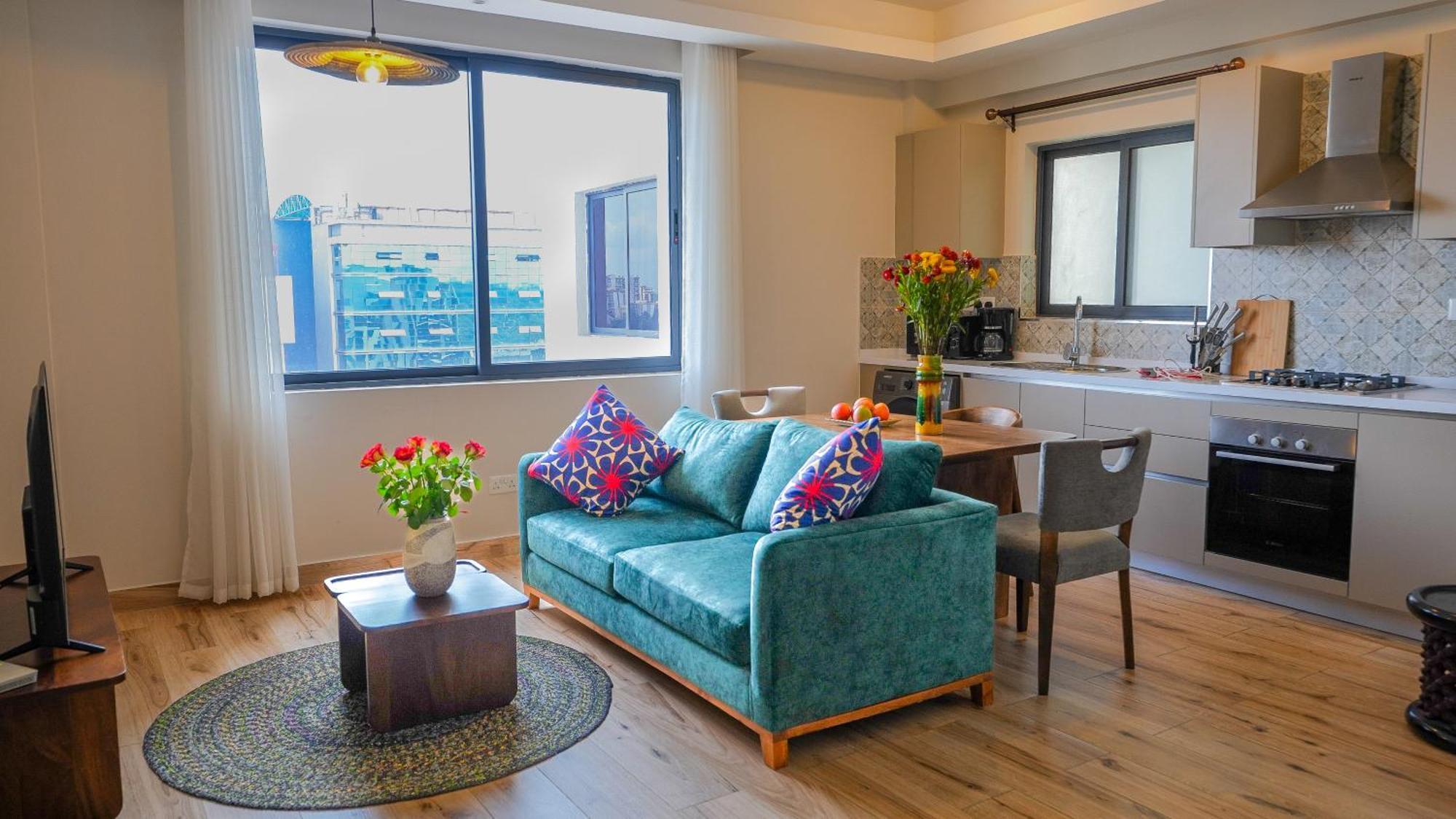 Elite One Bedroom Apartment,Swimming Pool, Gym, Workspace ,Wonderiss Homes Close Proximity To Gtc, Jw Mariott And Kempinski Найроби Экстерьер фото