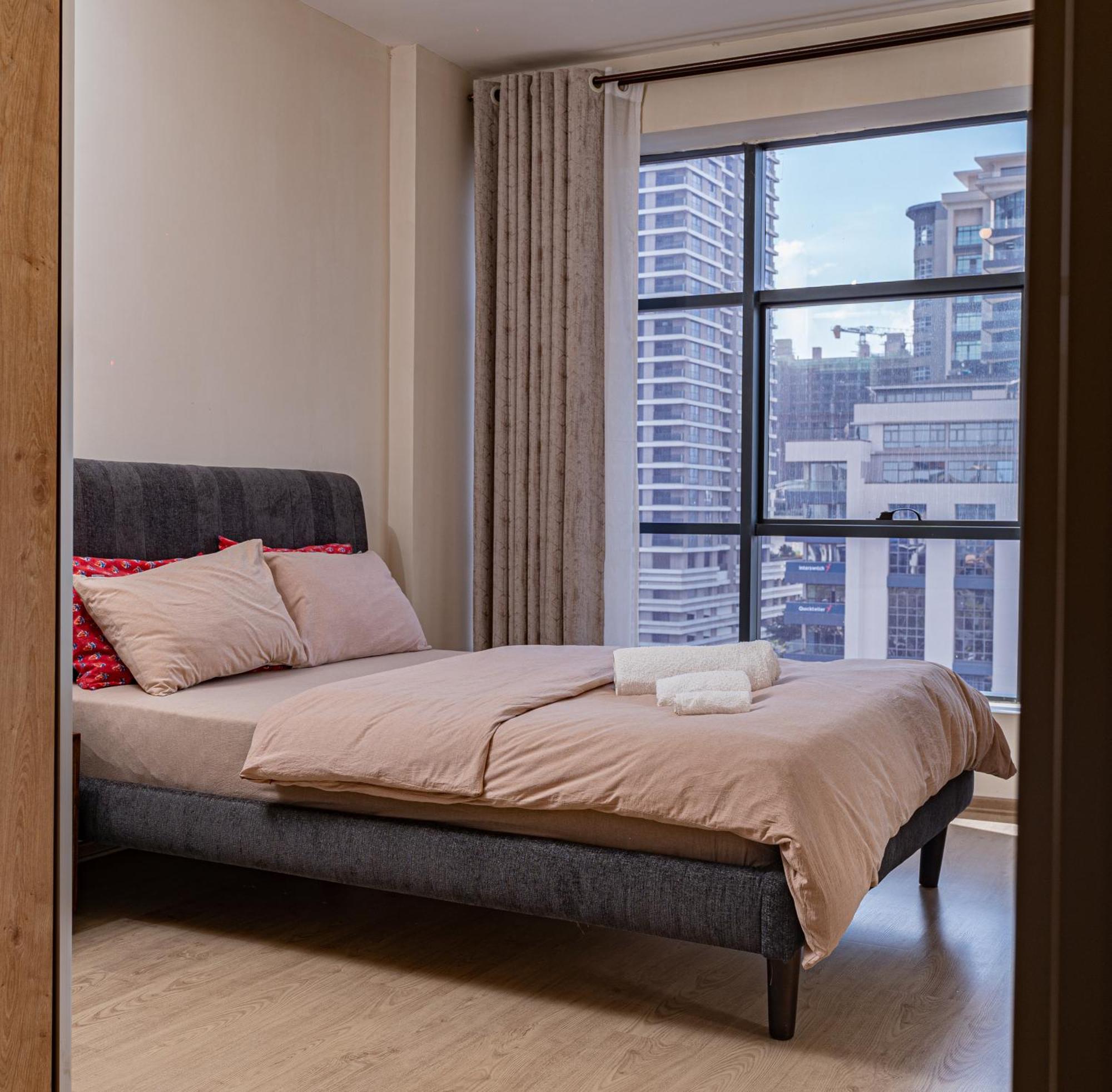Elite One Bedroom Apartment,Swimming Pool, Gym, Workspace ,Wonderiss Homes Close Proximity To Gtc, Jw Mariott And Kempinski Найроби Экстерьер фото